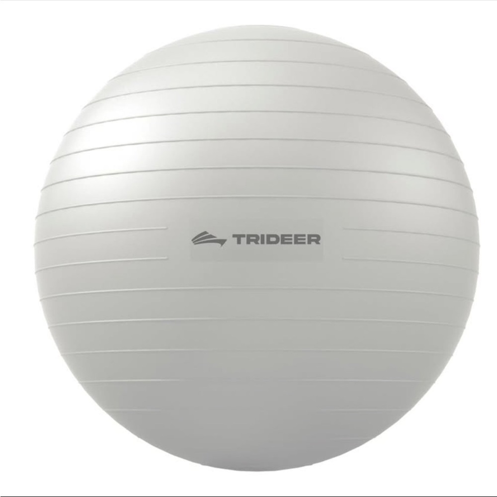 White Exercise Stability Ball